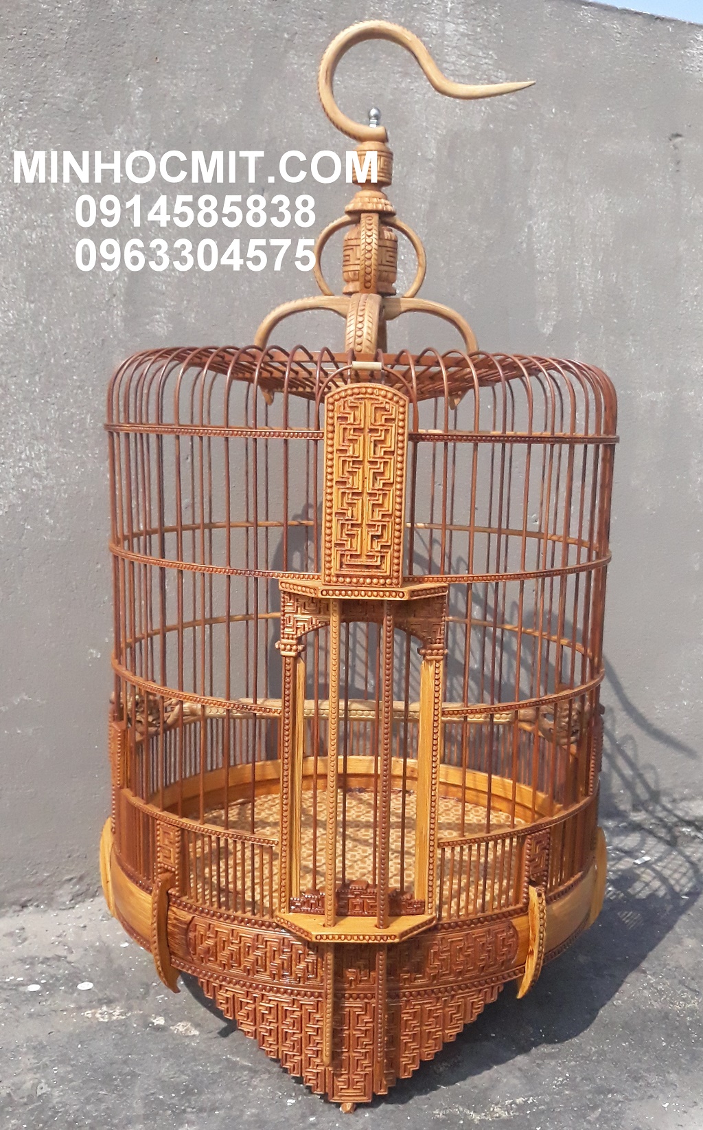 LỒNG HỌA MI TRE GIÀ CHẠM VẠN VIỀN BI QUÁ ĐẸP