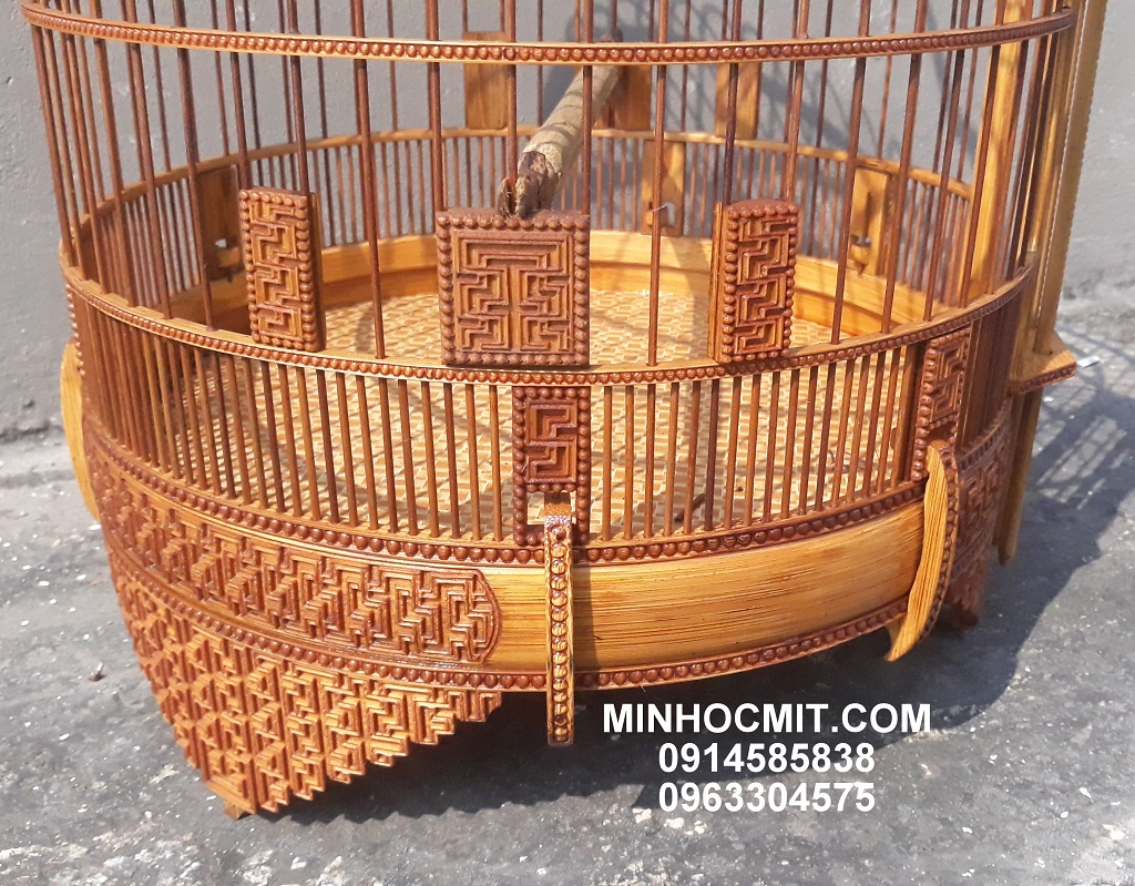 LỒNG HỌA MI TRE GIÀ CHẠM VẠN VIỀN BI QUÁ ĐẸP